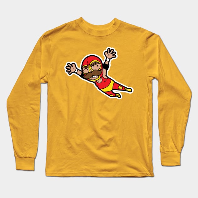 El Mostacho Long Sleeve T-Shirt by hello@jobydove.com